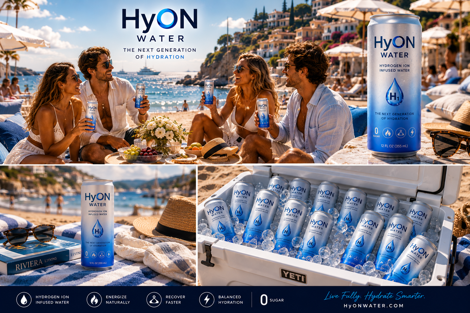 HyON Water lifestyle — Riviera beach club